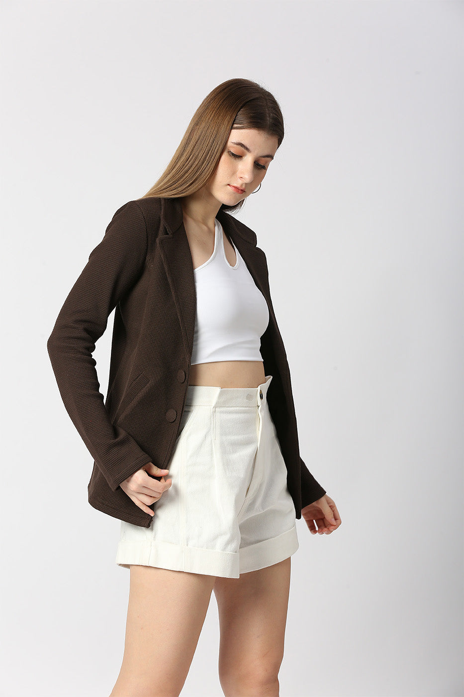 WAFFLE JACKET