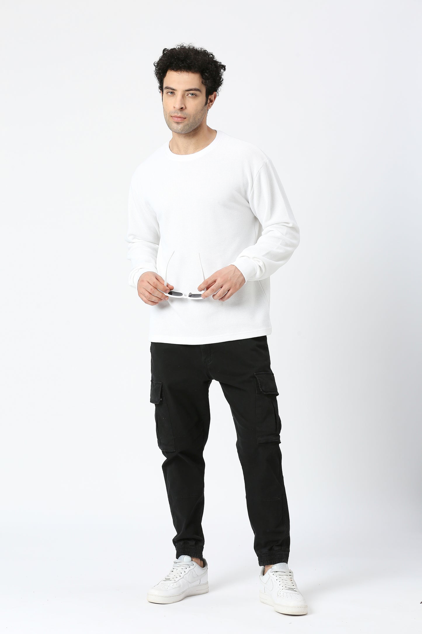 CLASSIC WAFFLE SWEATSHIRT