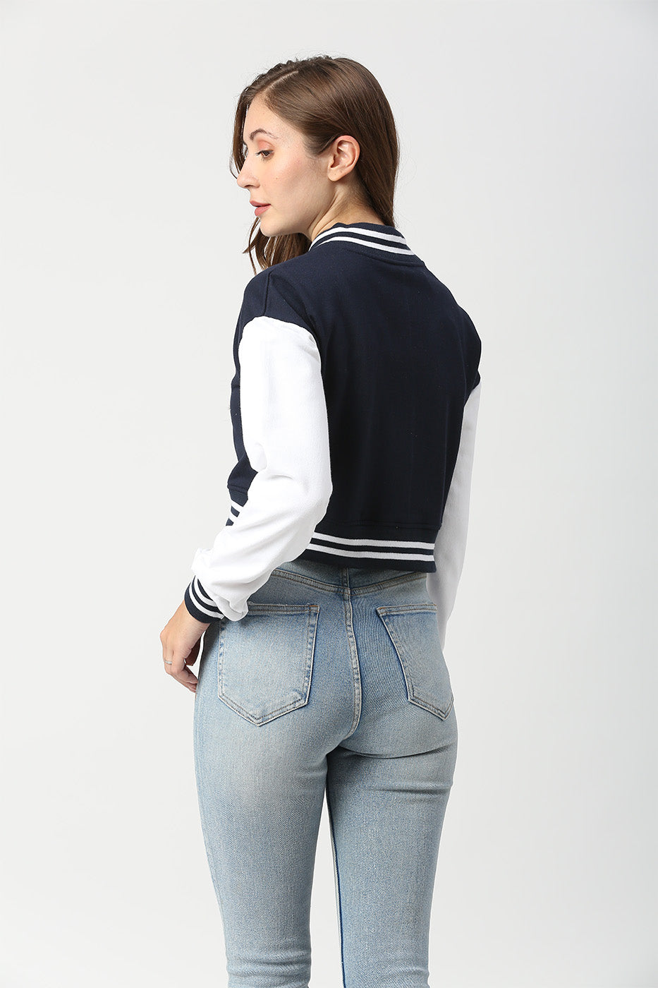 SOLID CROP VARSITY