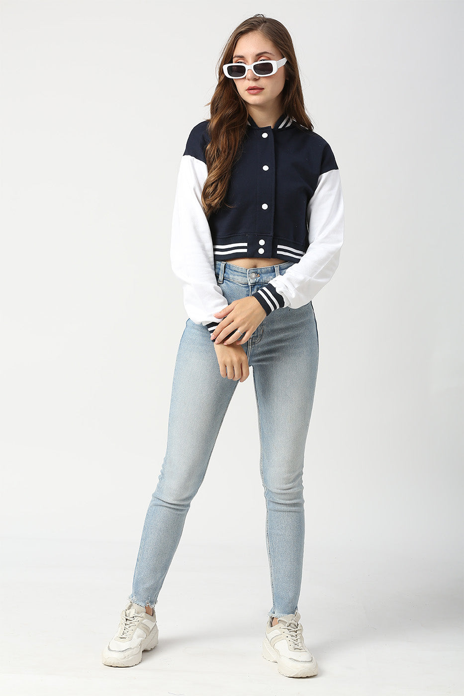 SOLID CROP VARSITY