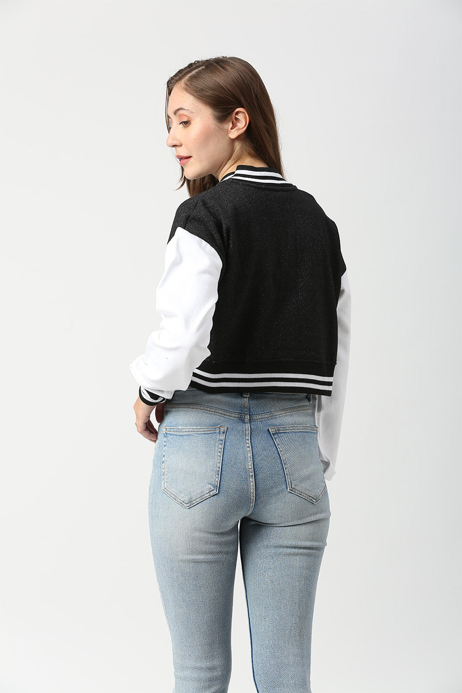 SOLID CROP VARSITY