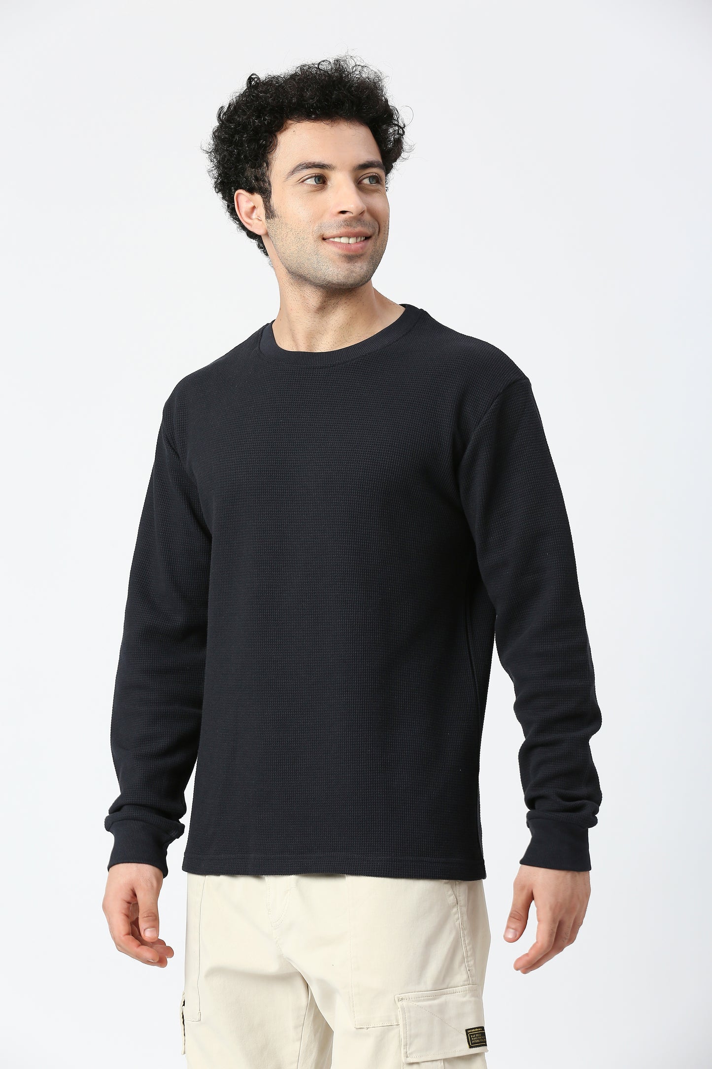 CLASSIC WAFFLE SWEATSHIRT