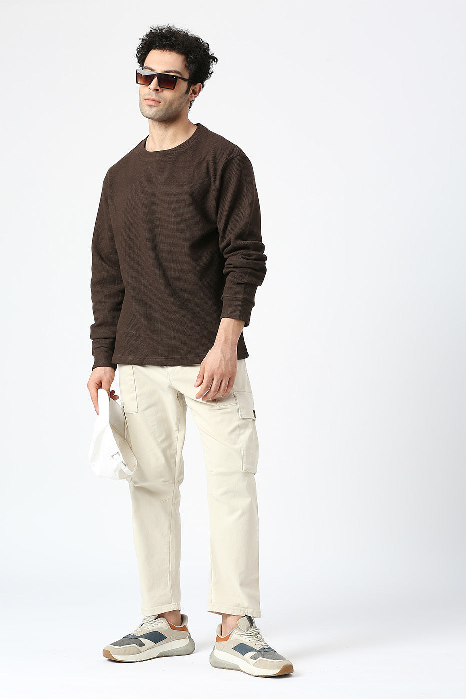 CLASSIC WAFFLE SWEATSHIRT