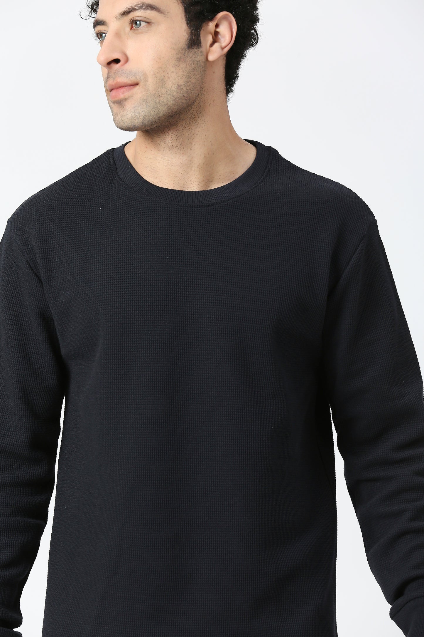 CLASSIC WAFFLE SWEATSHIRT