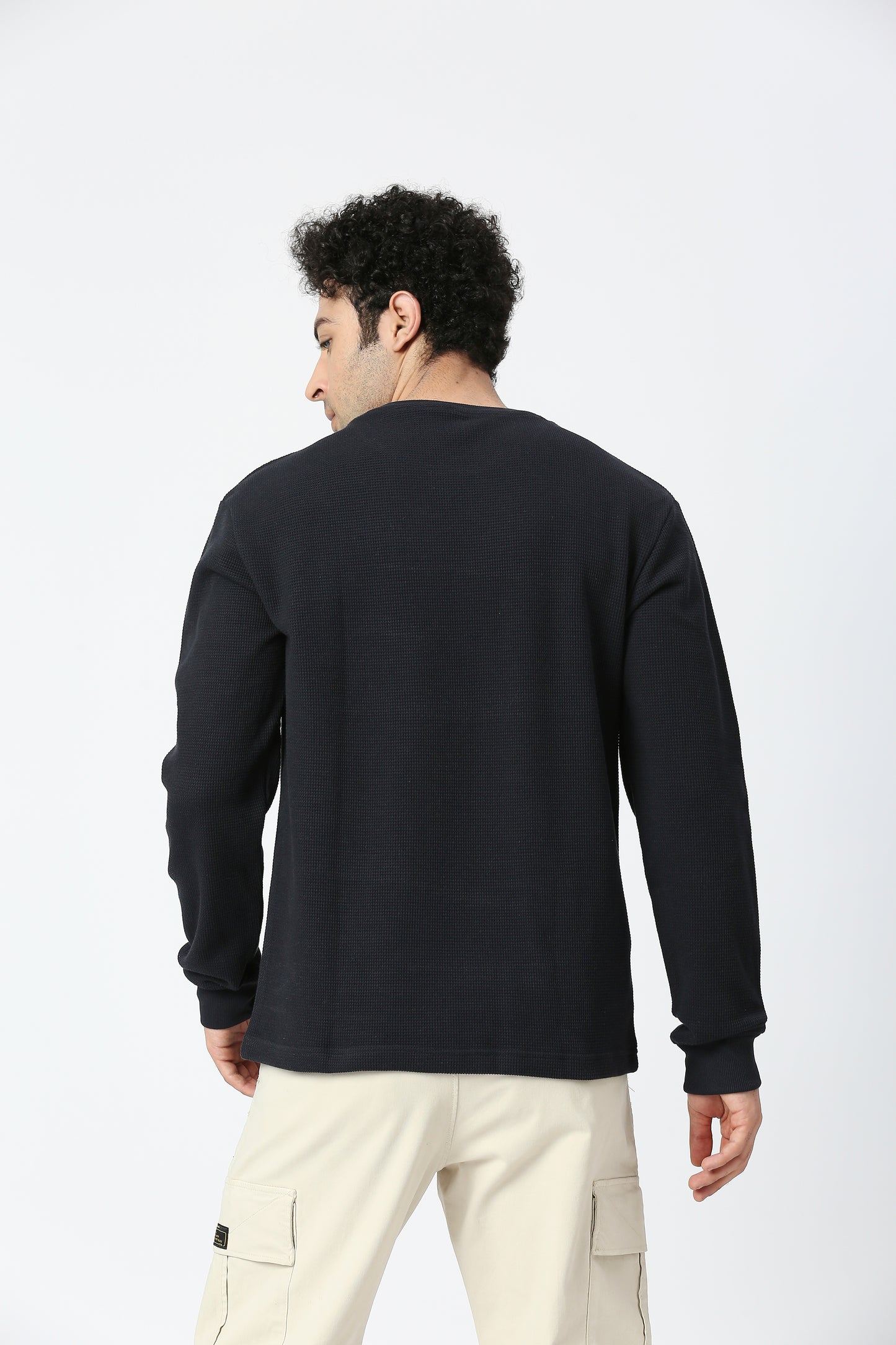 CLASSIC WAFFLE SWEATSHIRT