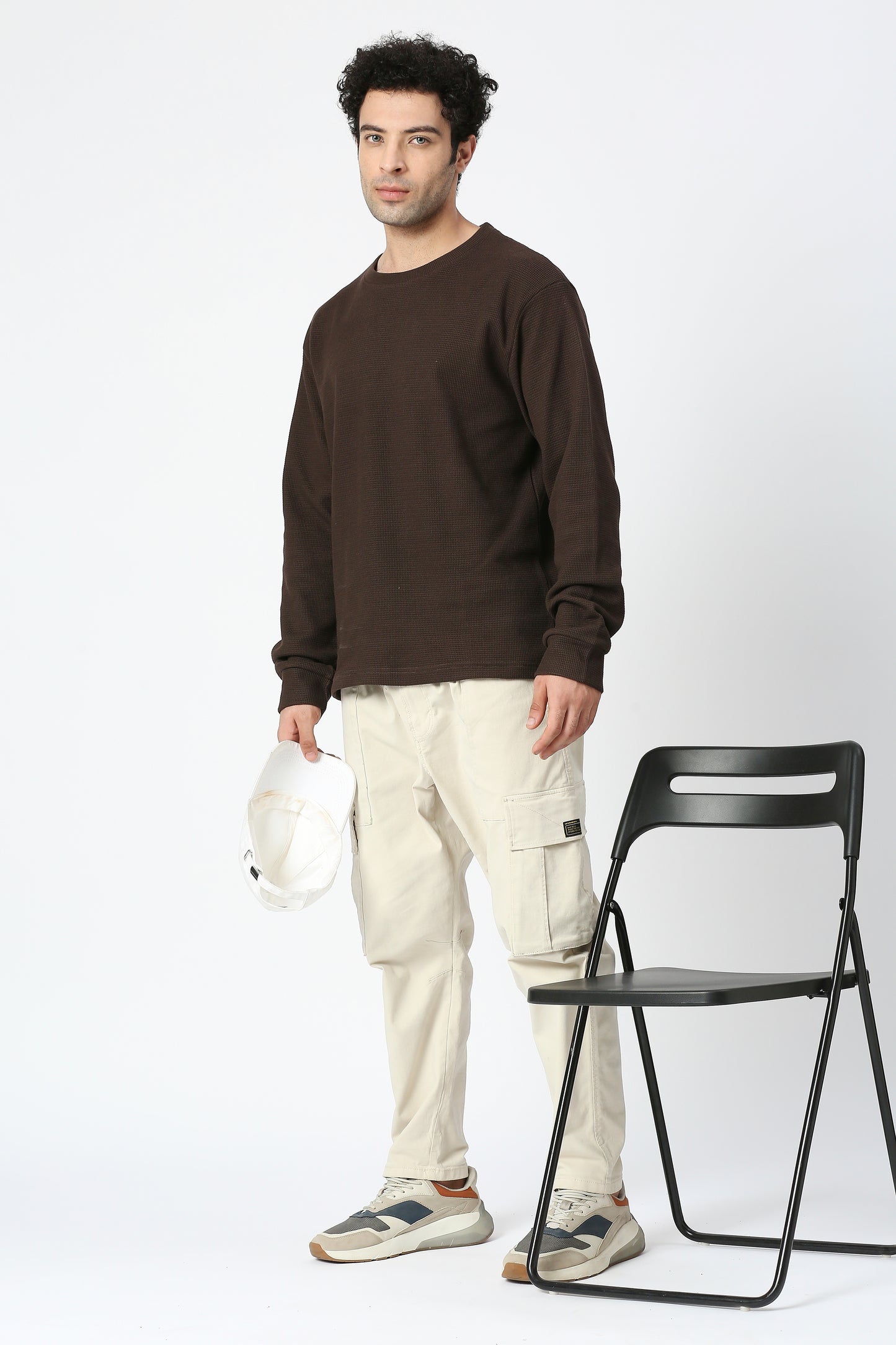 CLASSIC WAFFLE SWEATSHIRT