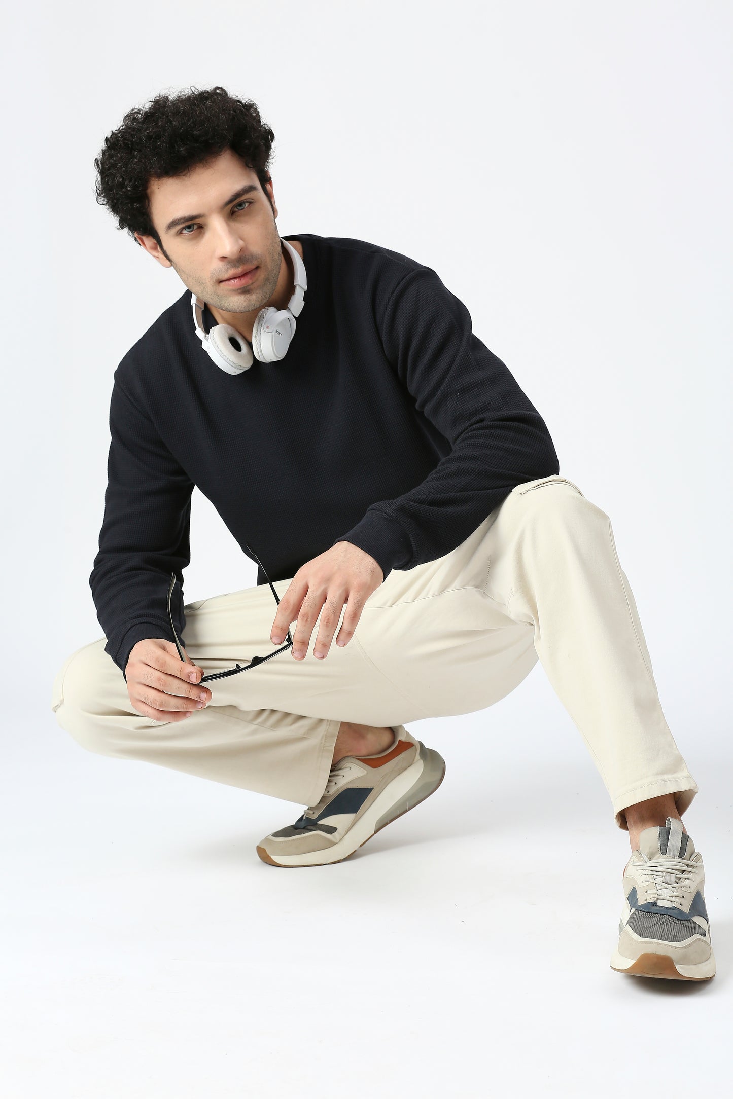 CLASSIC WAFFLE SWEATSHIRT