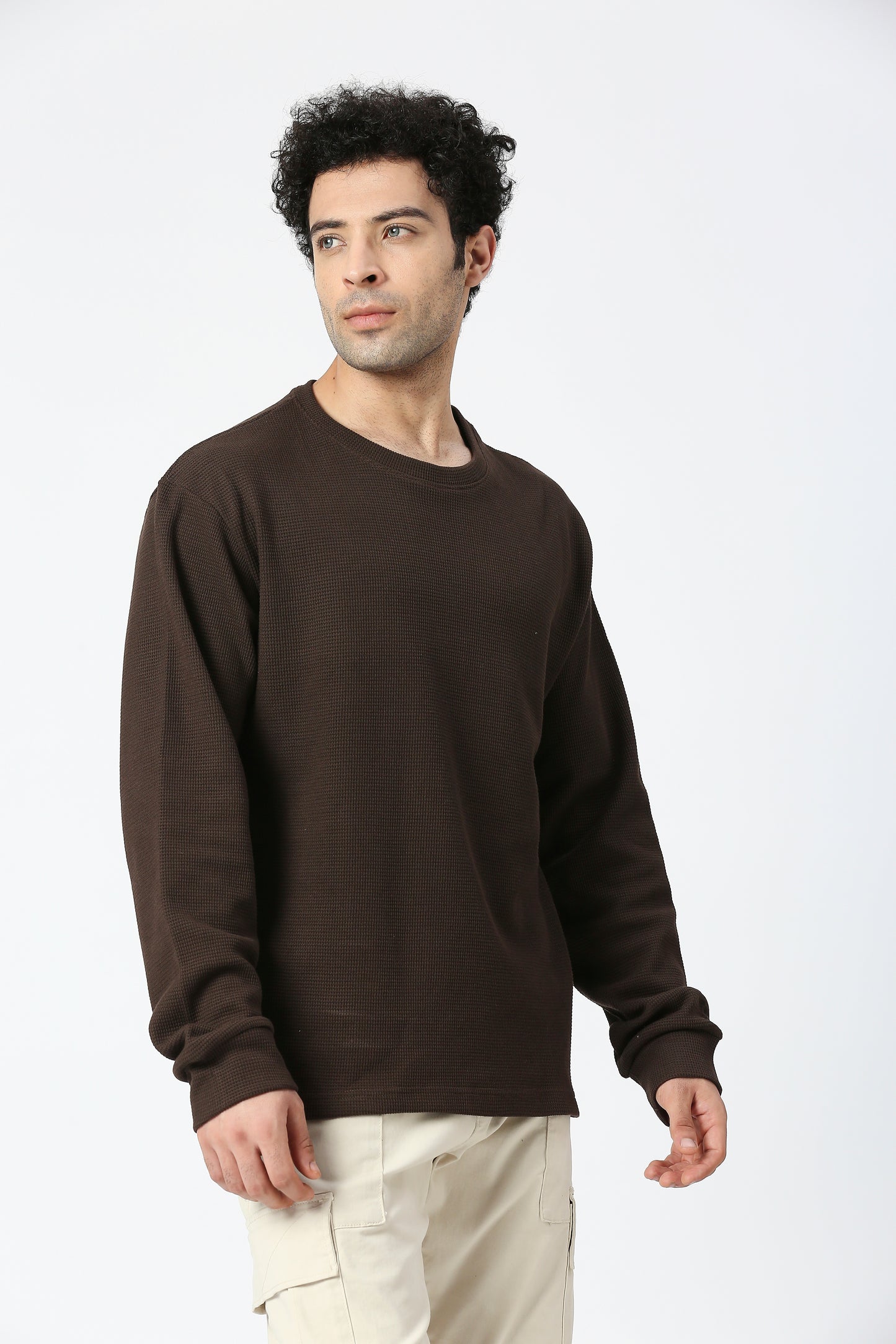 CLASSIC WAFFLE SWEATSHIRT
