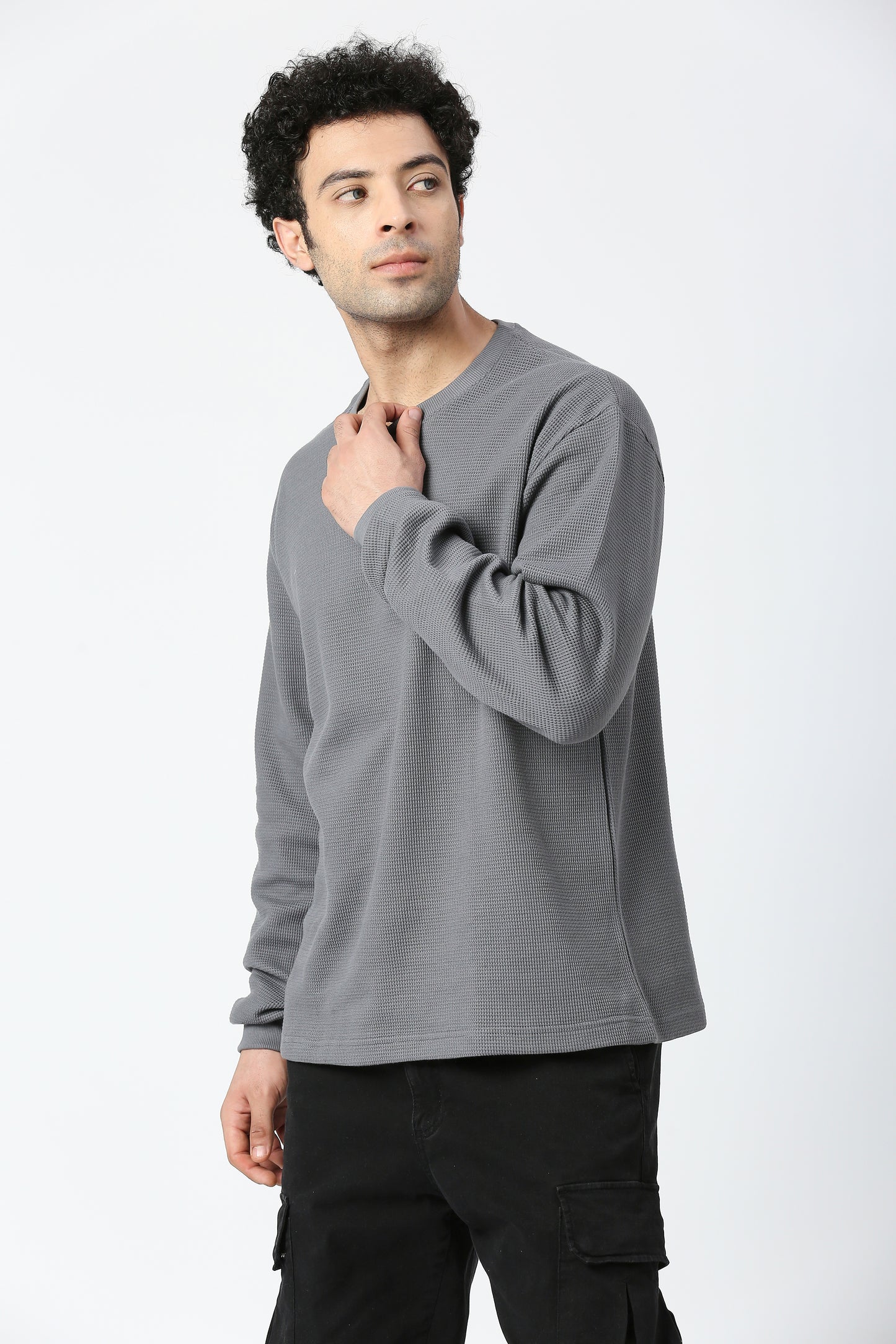 CLASSIC WAFFLE SWEATSHIRT