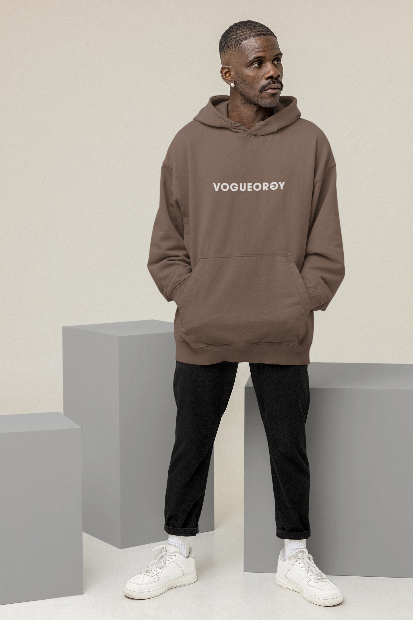 VOGUEORGY ESSENTIAL OVERSIZED HOODIE