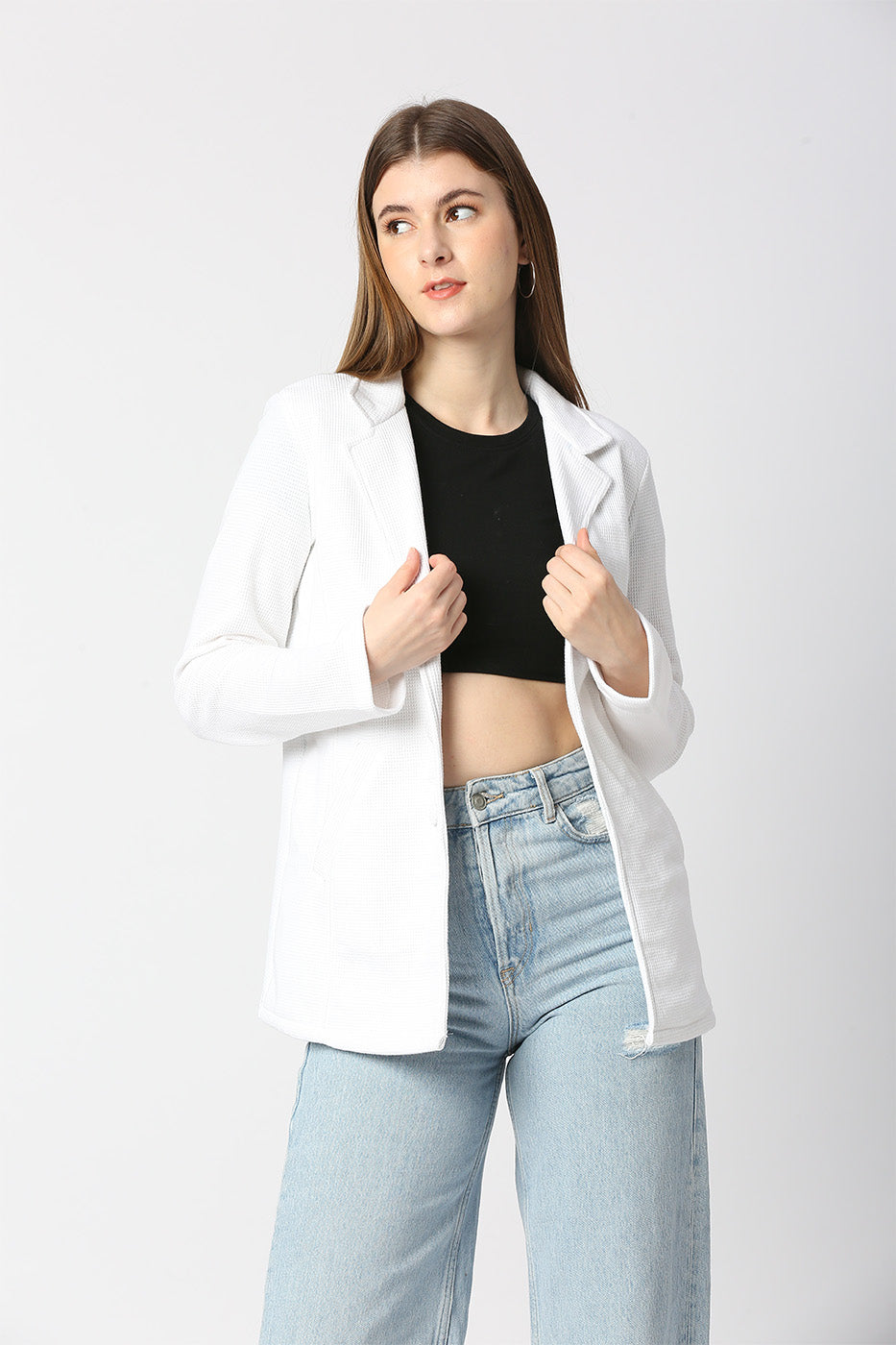 WAFFLE JACKET