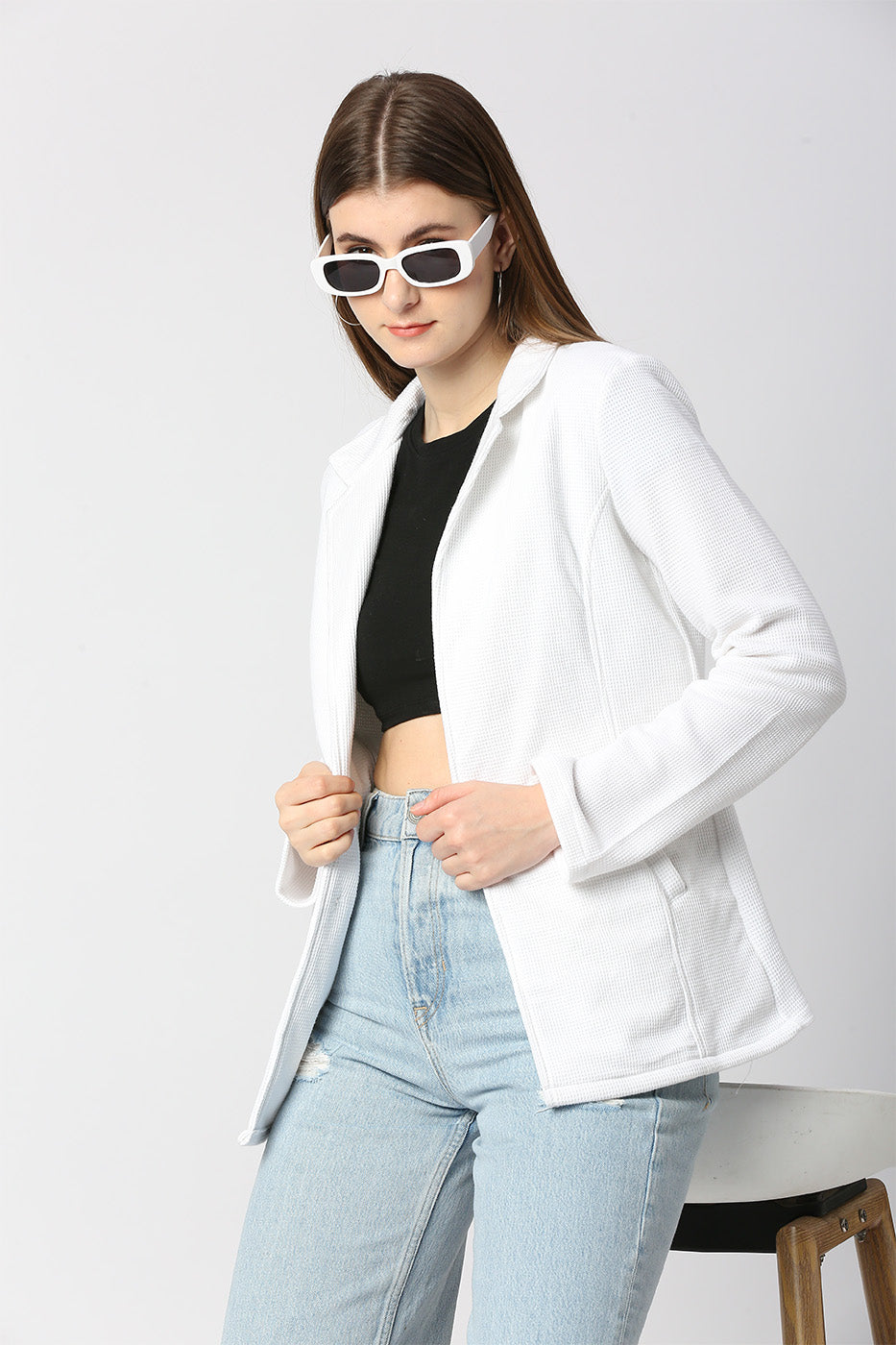 WAFFLE JACKET